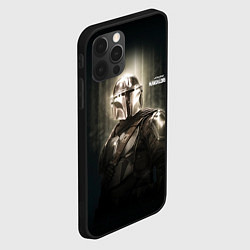 Чехол для iPhone 12 Pro Max Din Djarin - The Mandalorian, цвет: 3D-черный — фото 2