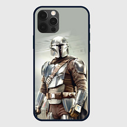 Чехол для iPhone 12 Pro Max The Mandalorian - Din Djarin, цвет: 3D-черный