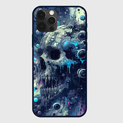 Чехол для iPhone 12 Pro Max Vanguard compozition with skull - ai art fantasy, цвет: 3D-черный