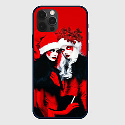 Чехол для iPhone 12 Pro Max Новые снегурочки - высокая мода, цвет: 3D-черный