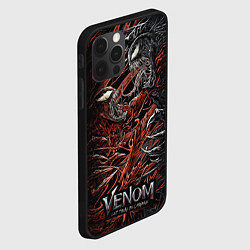 Чехол для iPhone 12 Pro Max Venom vs Carnage, цвет: 3D-черный — фото 2