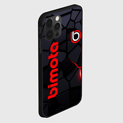 Чехол для iPhone 12 Pro Max Bimoto - плиты с эффектом свечения, цвет: 3D-черный — фото 2