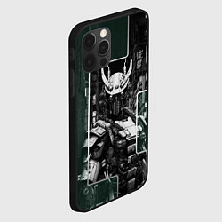 Чехол для iPhone 12 Pro Max Футуристичный боевой андроид, цвет: 3D-черный — фото 2