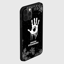 Чехол для iPhone 12 Pro Max Снежный Death Stranding, цвет: 3D-черный — фото 2