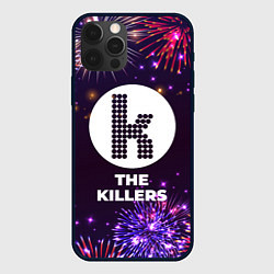 Чехол для iPhone 12 Pro Max Праздничный The Killers, цвет: 3D-черный