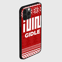 Чехол для iPhone 12 Pro Max Новогодний Gidle, цвет: 3D-черный — фото 2