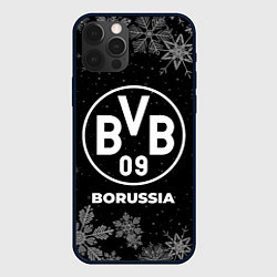 Чехол для iPhone 12 Pro Max Снежный Borussia, цвет: 3D-черный