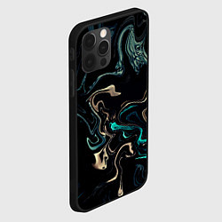 Чехол для iPhone 12 Pro Max Безумие волн, цвет: 3D-черный — фото 2