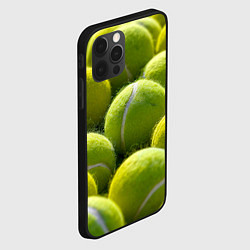 Чехол для iPhone 12 Pro Max Теннисные мячи, цвет: 3D-черный — фото 2