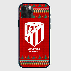 Чехол для iPhone 12 Pro Max Atletico Madrid new year, цвет: 3D-черный