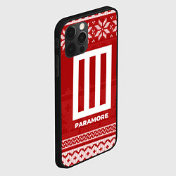 Чехол для iPhone 12 Pro Max Новогодний Paramore, цвет: 3D-черный — фото 2