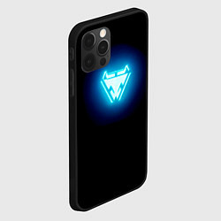 Чехол для iPhone 12 Pro Max Iron Man emblem, цвет: 3D-черный — фото 2