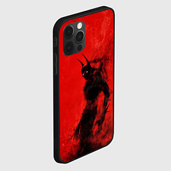 Чехол для iPhone 12 Pro Max Evil Batman, цвет: 3D-черный — фото 2