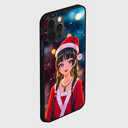 Чехол для iPhone 12 Pro Max Новогодняя МаоМао - Монолог Фармацевта, цвет: 3D-черный — фото 2