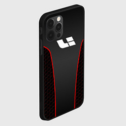 Чехол для iPhone 12 Pro Max Lixiang - красная спортивная униформа, цвет: 3D-черный — фото 2