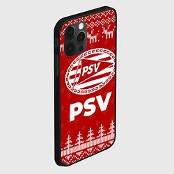 Чехол для iPhone 12 Pro Max Новогодний PSV с оленями, цвет: 3D-черный — фото 2