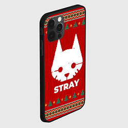 Чехол для iPhone 12 Pro Max Stray new year, цвет: 3D-черный — фото 2