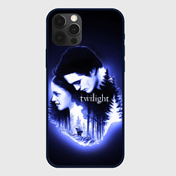 Чехол для iPhone 12 Pro Max Twilight Bella and Edward, цвет: 3D-черный