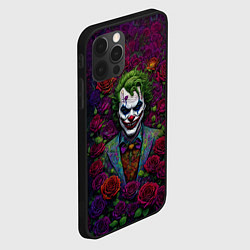 Чехол для iPhone 12 Pro Max Joker - roses, цвет: 3D-черный — фото 2