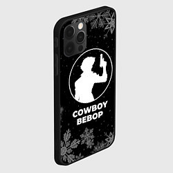 Чехол для iPhone 12 Pro Max Снежный Cowboy Bebop, цвет: 3D-черный — фото 2