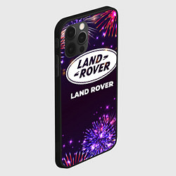 Чехол для iPhone 12 Pro Max Праздничный Land Rover, цвет: 3D-черный — фото 2