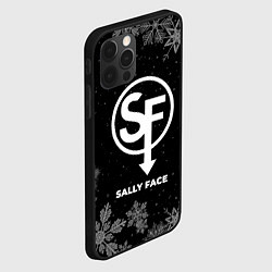 Чехол для iPhone 12 Pro Max Снежный Sally Face, цвет: 3D-черный — фото 2