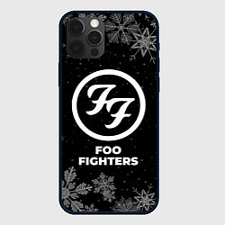 Чехол для iPhone 12 Pro Max Снежный Foo Fighters, цвет: 3D-черный