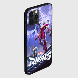 Чехол для iPhone 12 Pro Max Герои Marvel rivals, цвет: 3D-черный — фото 2