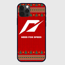 Чехол для iPhone 12 Pro Max Need for Speed new year, цвет: 3D-черный