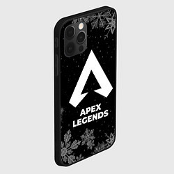 Чехол для iPhone 12 Pro Max Снежный Apex Legends, цвет: 3D-черный — фото 2