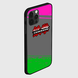 Чехол для iPhone 12 Pro Max Tekken краски неоновые, цвет: 3D-черный — фото 2