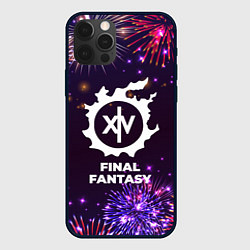 Чехол для iPhone 12 Pro Max Праздничный Final Fantasy, цвет: 3D-черный
