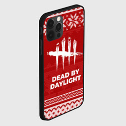 Чехол для iPhone 12 Pro Max Новогодний Dead by Daylight, цвет: 3D-черный — фото 2