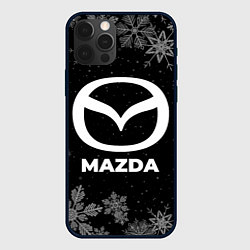 Чехол для iPhone 12 Pro Max Снежный Mazda, цвет: 3D-черный