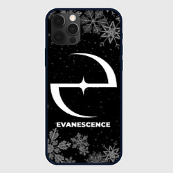 Чехол для iPhone 12 Pro Max Снежный Evanescence, цвет: 3D-черный