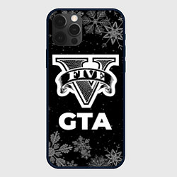 Чехол для iPhone 12 Pro Max Снежный GTA, цвет: 3D-черный