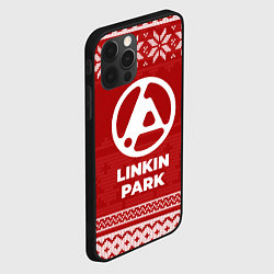 Чехол для iPhone 12 Pro Max Новогодний Linkin Park 2024, цвет: 3D-черный — фото 2