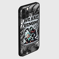 Чехол для iPhone 12 Pro Max We are Venom - graffiti, цвет: 3D-черный — фото 2