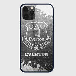 Чехол для iPhone 12 Pro Max Everton - grey gradient, цвет: 3D-черный