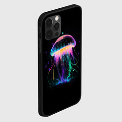 Чехол для iPhone 12 Pro Max Свет медузы, цвет: 3D-черный — фото 2
