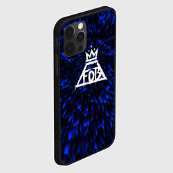 Чехол для iPhone 12 Pro Max Fall Out Boy blue energy, цвет: 3D-черный — фото 2