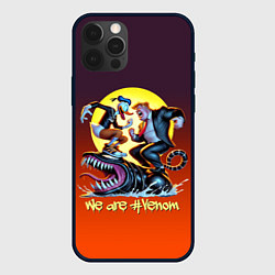 Чехол для iPhone 12 Pro Max Two Donalds and Venom - meme, цвет: 3D-черный