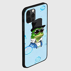 Чехол для iPhone 12 Pro Max Pepe в шляпе, цвет: 3D-черный — фото 2