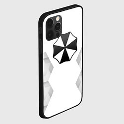 Чехол для iPhone 12 Pro Max Resident Evil white poly, цвет: 3D-черный — фото 2