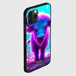 Чехол для iPhone 12 Pro Max Белый буйвол, цвет: 3D-черный — фото 2