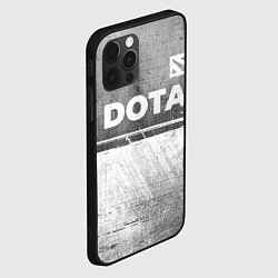 Чехол для iPhone 12 Pro Max Dota - grey gradient посередине, цвет: 3D-черный — фото 2