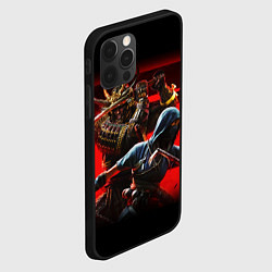 Чехол для iPhone 12 Pro Max Assassins Creed Тени, цвет: 3D-черный — фото 2