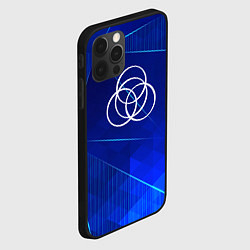 Чехол для iPhone 12 Pro Max Elden Ring blue poly, цвет: 3D-черный — фото 2