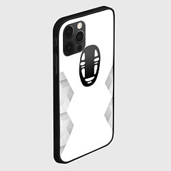 Чехол для iPhone 12 Pro Max Spirited Away white poly, цвет: 3D-черный — фото 2