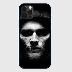 Чехол для iPhone 12 Pro Max Sons Of Anarchy - Jax skull, цвет: 3D-черный